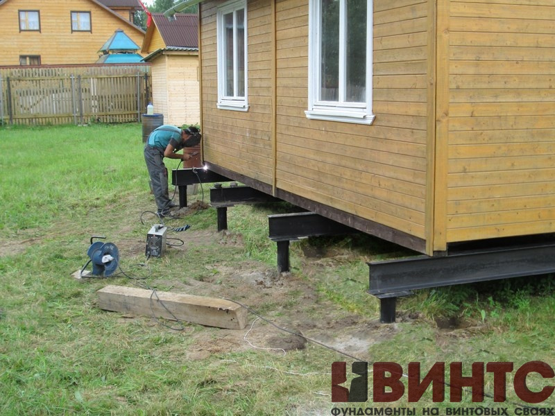 после ремонта фундамента